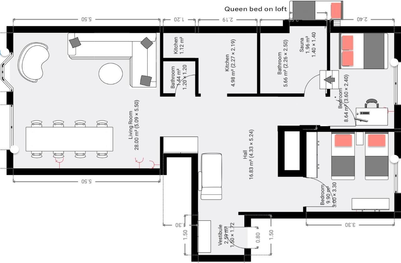 Luxury Design Gem In City Center With Sauna And Workspace Helsinki Ngoại thất bức ảnh